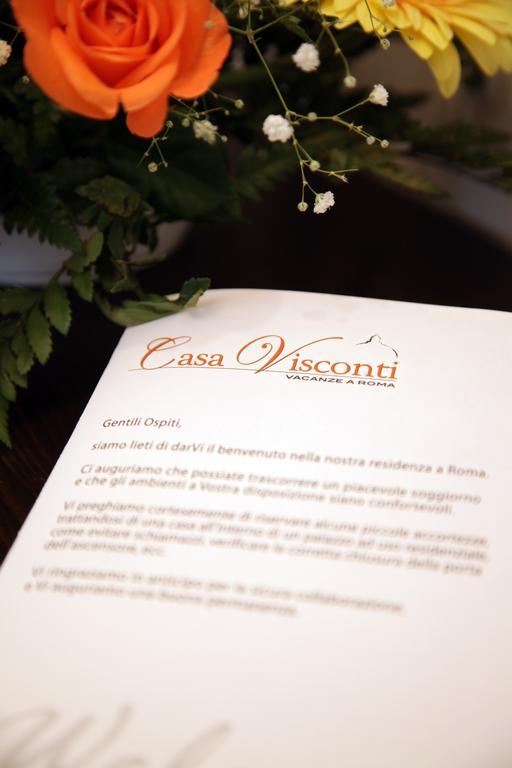 Appartement Casa Visconti à Rome Extérieur photo
